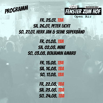 Foto Programmübersicht