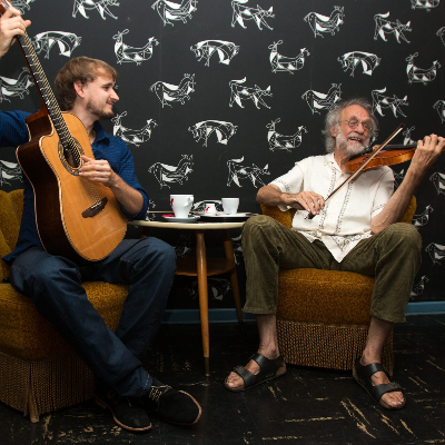 Foto Klaus der Geiger & Marius Peters