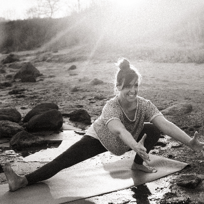 Foto Herz über Kopf Yoga