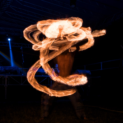 Foto Ad Absurdum: Feuershow 1 (Kleinkunst)