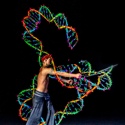 Foto Ad Absurdum: LED-Show(Kleinkunst)