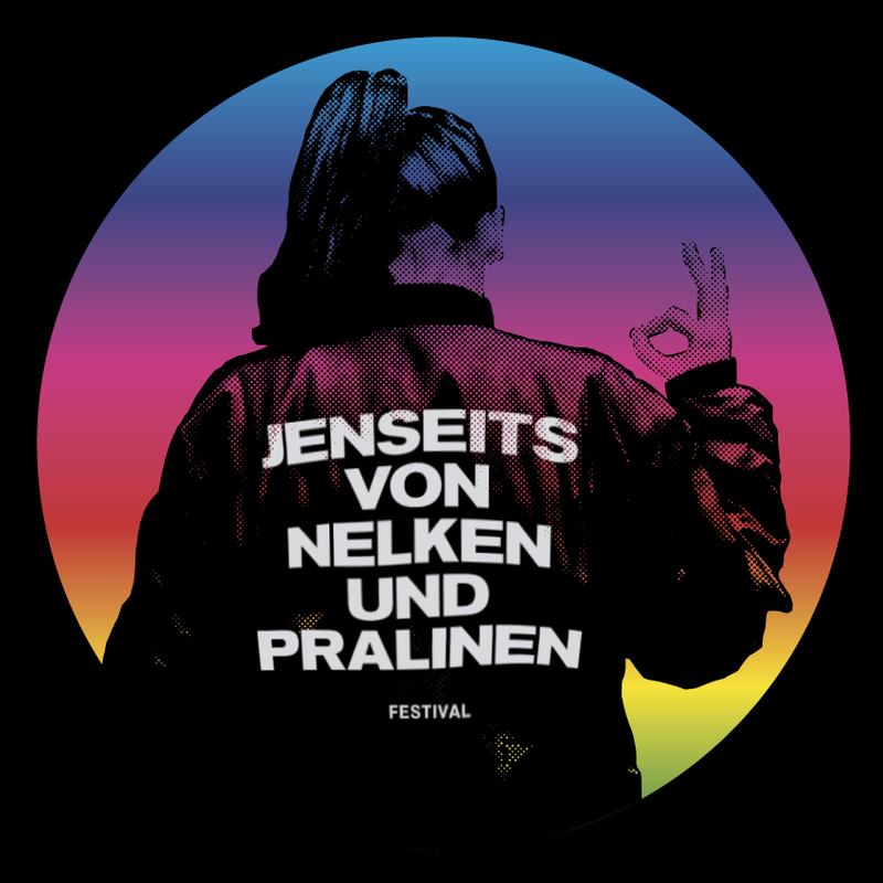 Logo Jenseits von Nelken und Pralinen Festival